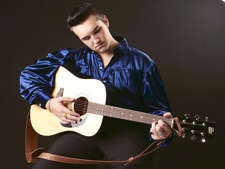 Sebastian Garland brings his Elvis tribute to the Old Mill Playhouse Theater in Sumter Landing on Jan 30