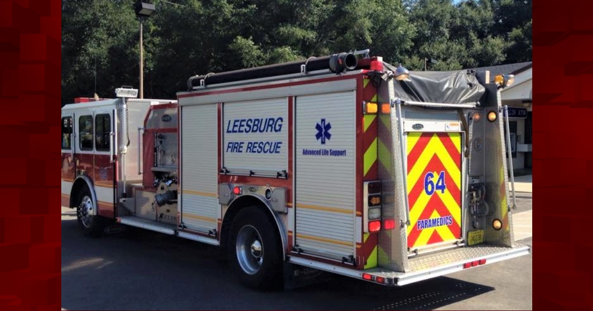 Leesburg Firefighters Scramble To Battle Brush Fire Off South Street ...