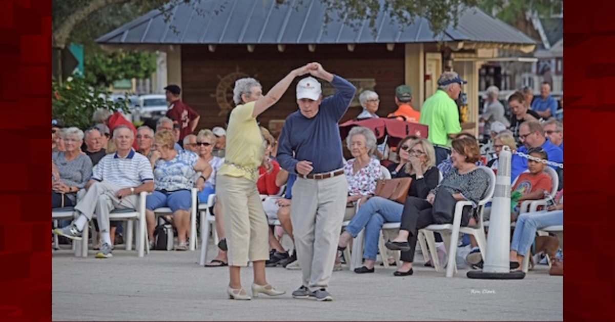 A Couple Dancing At Lake Sumter Landing In The Villages Villages