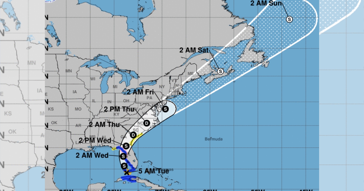 SECO warns of potential power outages associated with Tropical Storm 